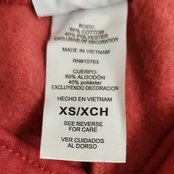 Champion Red Joggers Soft Fabric Relaxed Fit - Picture 4 of 7